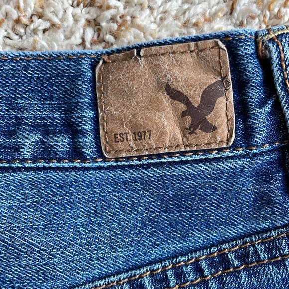 🍂 American Eagle Button Fly Cutoff Jean Shorts - Picture 6 of 8